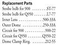 Replacement Parts